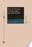 Idea de Europa en la España del siglo XVIII