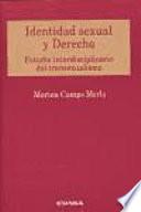 Identidad sexual y derecho