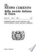 Il Nuovo Cimento Della Società Italiana Di Fisica