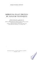 Improving Plant Protein by Nuclear Techniques