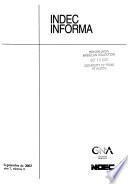 INDEC informa