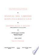 Indice alfabético de títulos-materias, correcciones, conexiones y adiciones del Manual del librero hispanoamericano de Antonio Palau y Dulcet