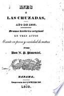 Ines ó las cruzadas, año de 1897