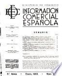 Información comercial española