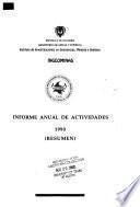 Informe anual de actividades