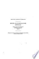 Informe anual de la Subsección de Historia Antigua de América