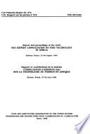 Informe de la Segunda Reunión Del Grupo de Trabajo Sobre Economía Y Estadísticas de Pesca