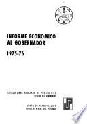 Informe económico al Gobernador
