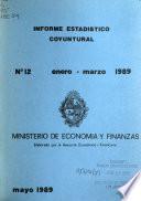 Informe estadístico coyuntural