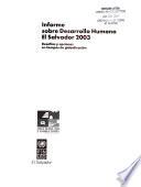 Informe sobre desarrollo humano, El Salvador