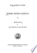 Informes históricos-artísticos de Málaga