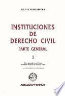 Instituciones de derecho civil