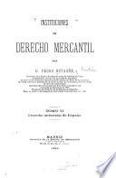 Instituciones de derecho mercantil: Derecho industrial de España. 1894