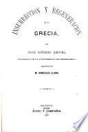 Insurrección y regeneración de la Grecia
