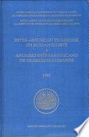 Inter-American Yearbook on Human Rights / Anuario Interamericano de Derechos Humanos