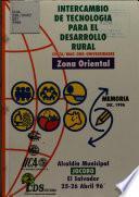 Intercambio de tecnologia para el desarrollo rural