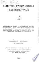 Internationaal tijdschrift voor experimentele pedagogiek
