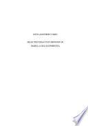 Into Another's Skin. Selected Essays in Honour of Maria Luisa Dañobeitia