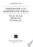 Introducción a la administración pública