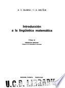 Introducción a la lingüística matemática