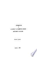 Introducción a la lógica y la geometría griegas anteriores a Euclides