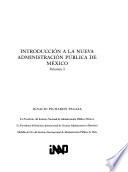 Introducción a la nueva administración pública de México