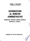 Introducción al derecho administrativo