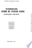 Introducción al estudio del plancton marino