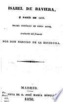 Isabel de Baviera, ó, París en 1418