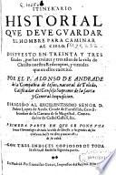 Itinerario historial que deve guardar el hombre para caminar al cielo