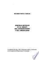 Jeremías Bentham en el origen del conservatismo y liberalismo
