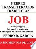 Job: Hebreo Transliteración Traducción