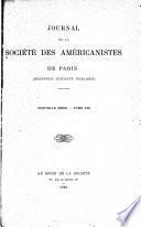 Journal de la Société des américanistes