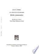 Juan C. Doria y el Instituto Literario, edición conmemolrativa