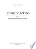Judíos de Toledo: Inventario cronológico de documentos