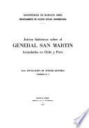 Juicios históricos sobre el general San Martín formulados en Chile y Perú