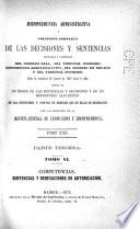 Jurisprudencia administrativa