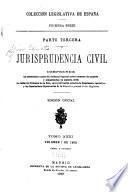 Jurisprudencia civil