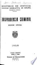 Jurisprudencia criminal