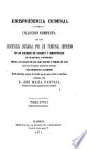Jurisprudencia criminal