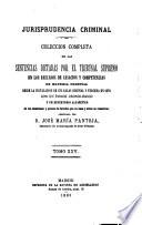 Jurisprudencia criminal