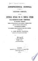Jurisprudencia criminal