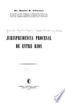 Jurisprudencia procesal de Entre Ríos