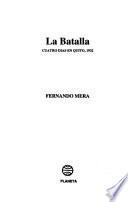 La batalla