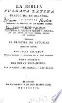 La Bibilia Vulgata Latina