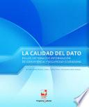 La calidad del dato en los sistemas de información