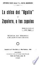 La chica del Aguila o zapatero, a tus zapatos