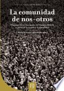La comunidad de “nos-otros”