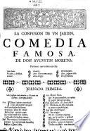 La Confvsion De Vn Jardin. Comedia Famosa