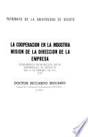 La cooperacion en la industria mision de la direccion de la empresa